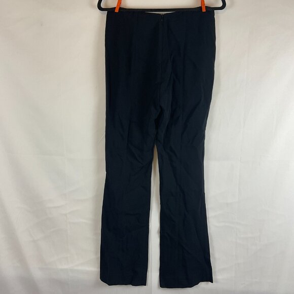CO Fall-Winter 2020 Pants M Black Elastic Waist Back Zipper Straight Leg - Picture 5 of 9
